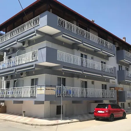 Theodora Villas Flogita beach Esterno foto